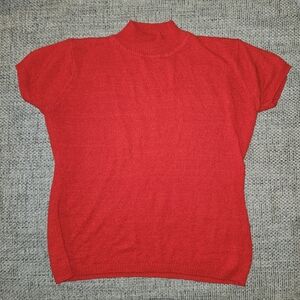 Carolyn Taylor Vibrant Red Women's Blouse